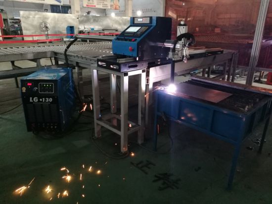 Masa plazma CNC kəsici metal kəsmə maşınının max 200mm
